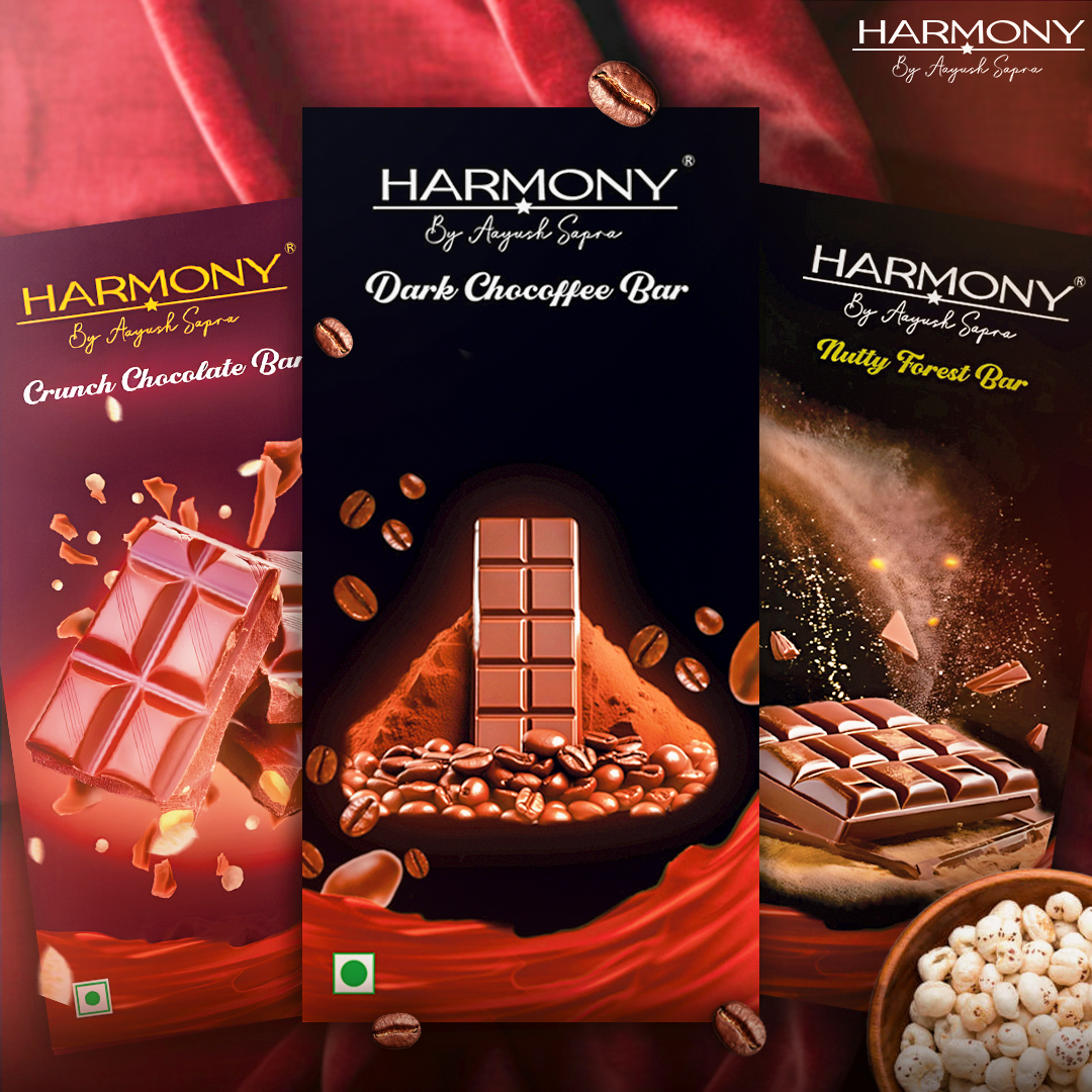 Harmony Classic Combo (Pack of 3): A Trio of Gourmet Chocolate Sensations